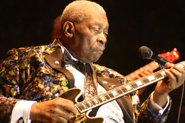 BB King � Copyright 2010 Pete Evans. All Rights Reserved.